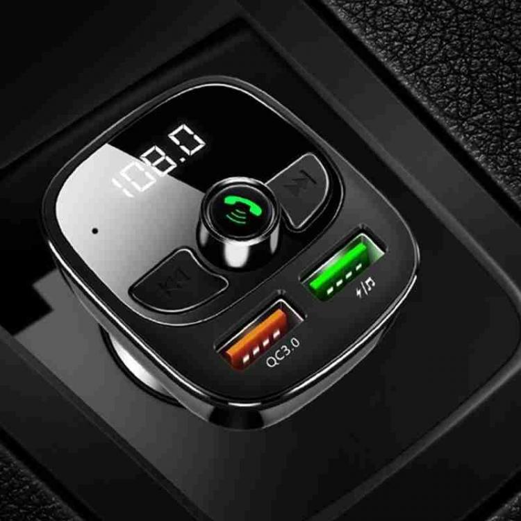 all in one place אביזרים Buletooth-compatible Handsfree Car Kit FM Transmitter Aux Modulator Car MP3 Player Audio Receiver Adapter Dual USB Car Charger