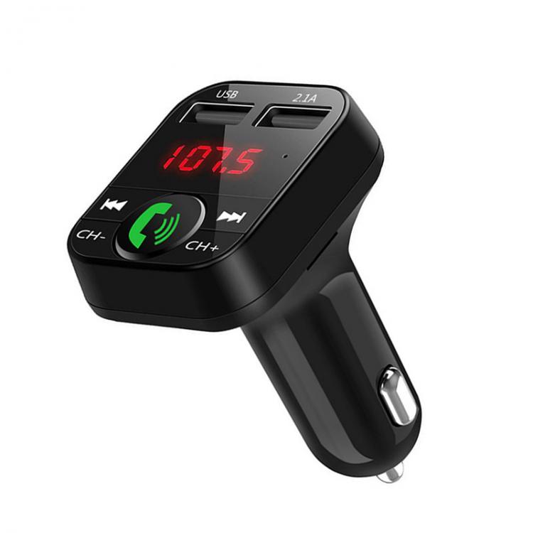 all in one place אביזרים Car Handsfree Wireless Bluetooth-compatible Kit FM Transmitter LCD Car MP3 Player USB Charger FM Modulator Car Accessories