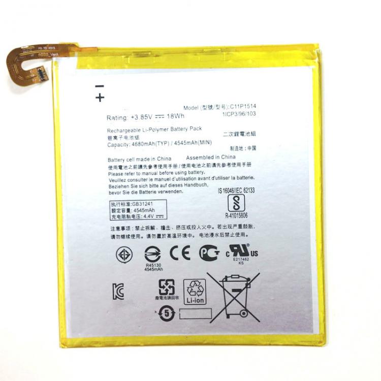 all in one place טאבלטים Westrock Battery 4550mAh C11P1514 C11PP91 for Asus ZenPad 3 8.0, Zenpad Z8, ZenPad Z8 XLTE, ZT581KL, P008, Z581KL