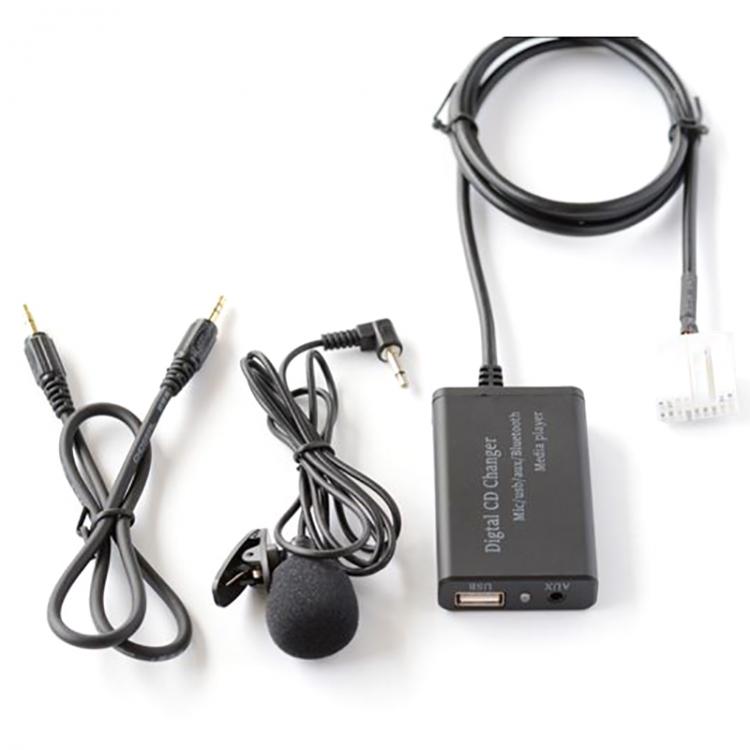 all in one place אביזרים Bluetooth-compatible Audio Hands-Free Interface CD MP3 Aux Adapter For Honda Accord Civic CRV Legend Car Electronic Supplies