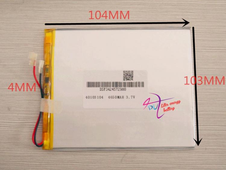 all in one place טאבלטים best battery brand Tablet pc 3.7V,4650mAH (polymer lithium ion battery) Li-ion battery for tablet pc 10 inch 40103104