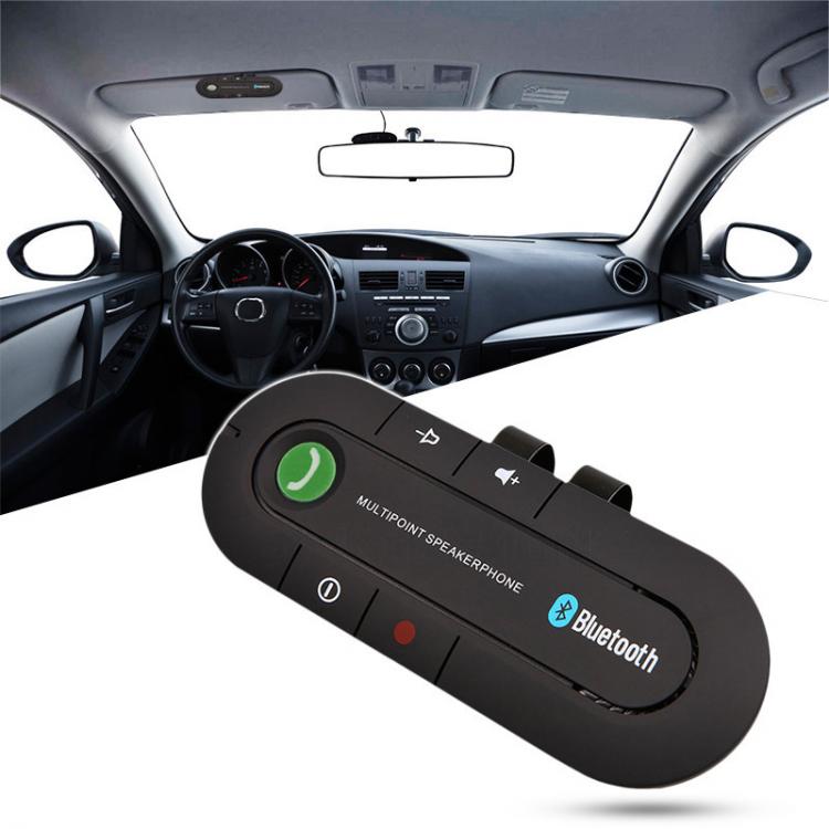 all in one place אביזרים Sun visor Wireless Bluetooth car Kit Speakerphone Stereo Car A2DP Audio Music Receiver Adapter bluetooth FM transmitter