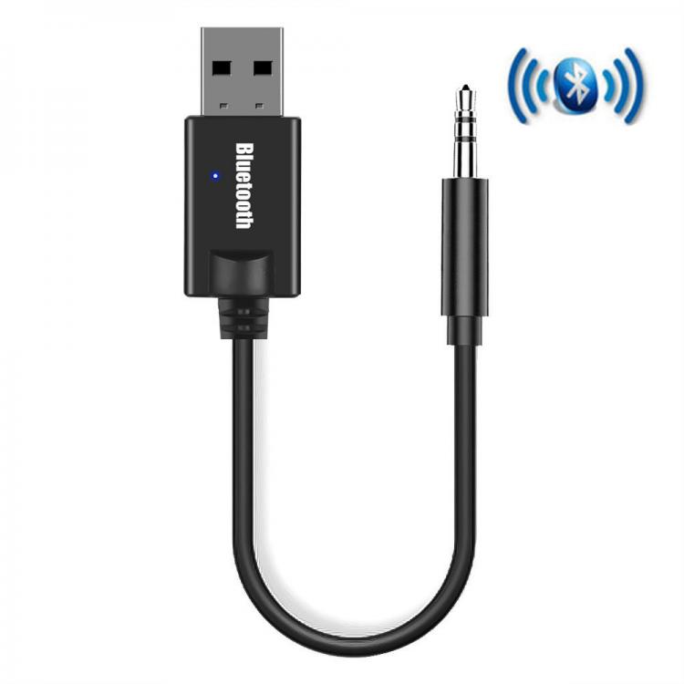 all in one place אביזרים Mini 3.5MM Jack AUX Bluetooth Receiver Car Kit Audio MP3 Music USB Dongle Adapter for Wireless Keyboard FM Radio Speaker