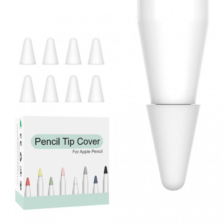 all in one place טאבלטים Silicone Pen Tip Protective Cover For Apple Pencil 1/2 Simple Installation Non-slip Soft Silicone Case