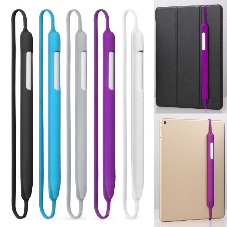 all in one place טאבלטים Silicone Protector Case Holder Cover Sleeve with Elastic Strap for Apple Pencil iPencil 1st 2nd 1 2 Generation iPad Accessories