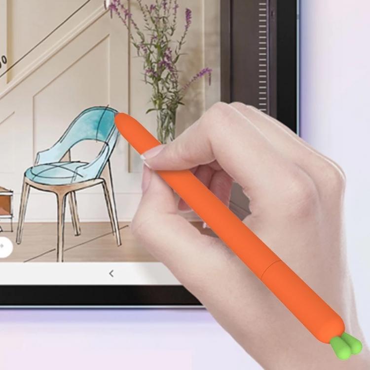 all in one place טאבלטים Carrot Pencil Case For Samsung Galaxy Tab S Pen/S6 Lite/S7 Soft Silicone Cover Tablet Stylus Touch Pen Case