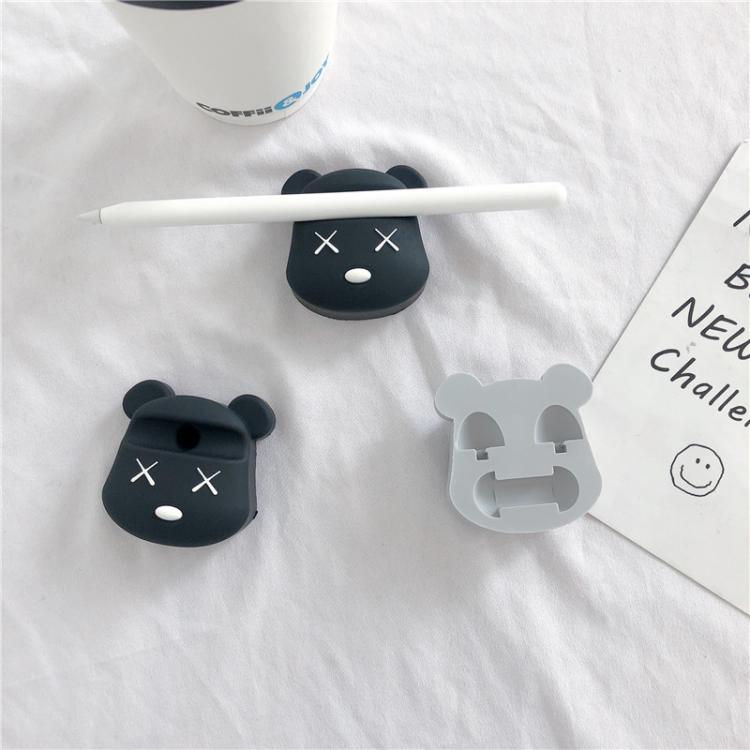 all in one place טאבלטים New for Apple Pencil Silicone base For Apple Pencil 1 st 2 nd Generation Touch Pen For HUAWEI M-Pencil Cute Bear penholder