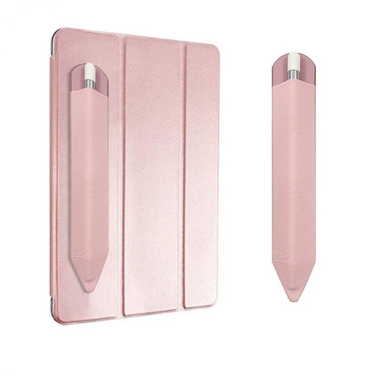 all in one place טאבלטים 1PCs Adhesive Protective Case for Apple Pencil Sticky Holder Sleeve PU Bandage Cover Tablet Touch Pen Full Protective Pouch Bags