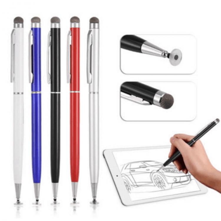 all in one place טאבלטים 1pc Double Touch Stylus Mini 14cm  Touch Screen Pen Mobile Phone Tablet Painting Touch Stylus For iPad For iPhone