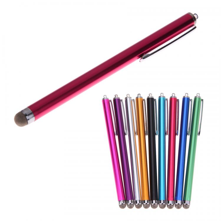 all in one place טאבלטים Univers Metal Mesh Micro fiber Stylus Tip Touch Screen Mini Pen For iPhone / ipad / Samsung / Smart Phone / Tablet PC Computer