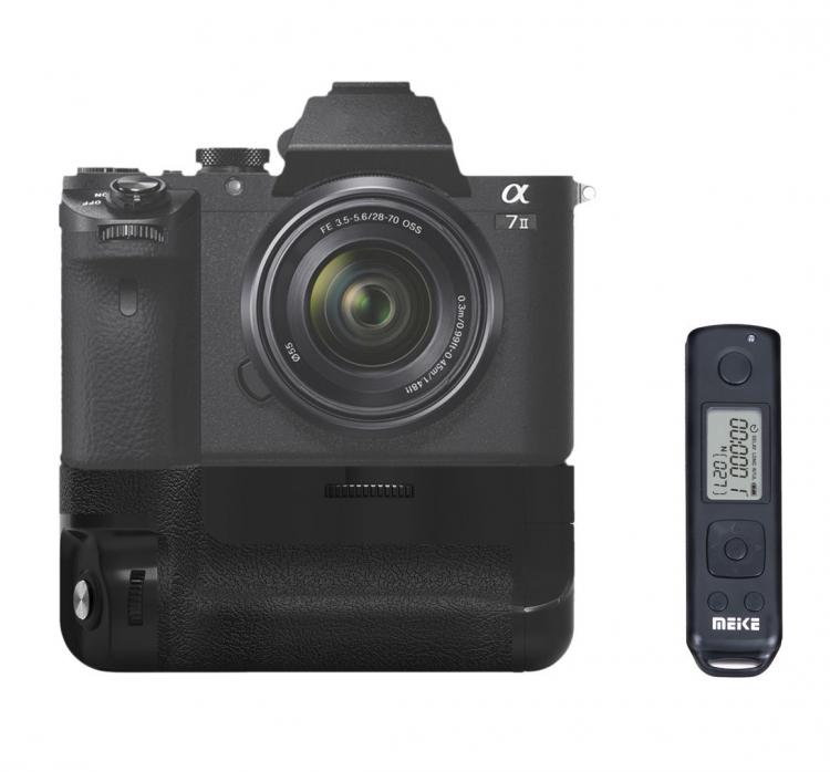 all in one place מצלמות ונלווים MK-A7II Pro Built-in Wireless Control Battery Grip for Sony A7 II A7R II A7S II as for Sony VG-C2EM