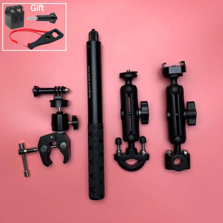 all in one place מצלמות ונלווים Motorcycle Camera Holder Handlebar Mount Bracket for GoPro DJI & Insta360 One R Invisible Selfie Stick Bike Clamp For ONE X2