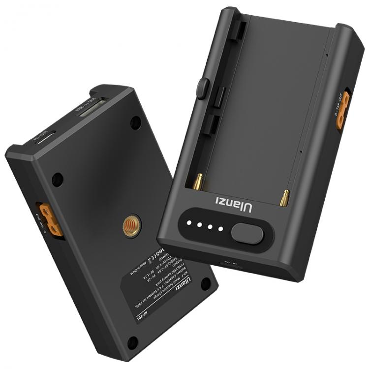 all in one place מצלמות ונלווים ULANZI NP-F01 Multifunctional NP-F550/F750/F950 Battery Charger Digital Camera Battery Charger with PD Fast Charging