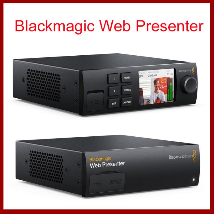 all in one place מצלמות ונלווים Blackmagic Web Presenter SDI HDMI-compatible for TV Twitch Web Streaming Live Stream Broadcast 720P Webstreaming Live Pusher
