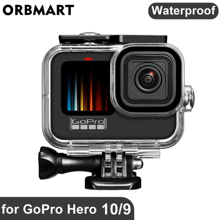 all in one place מצלמות ונלווים Waterproof Housing Case for GoPro Hero 10 9 Black Diving Protective Underwater Dive Cover for Go Pro 10 9 GoPro9 Accessories