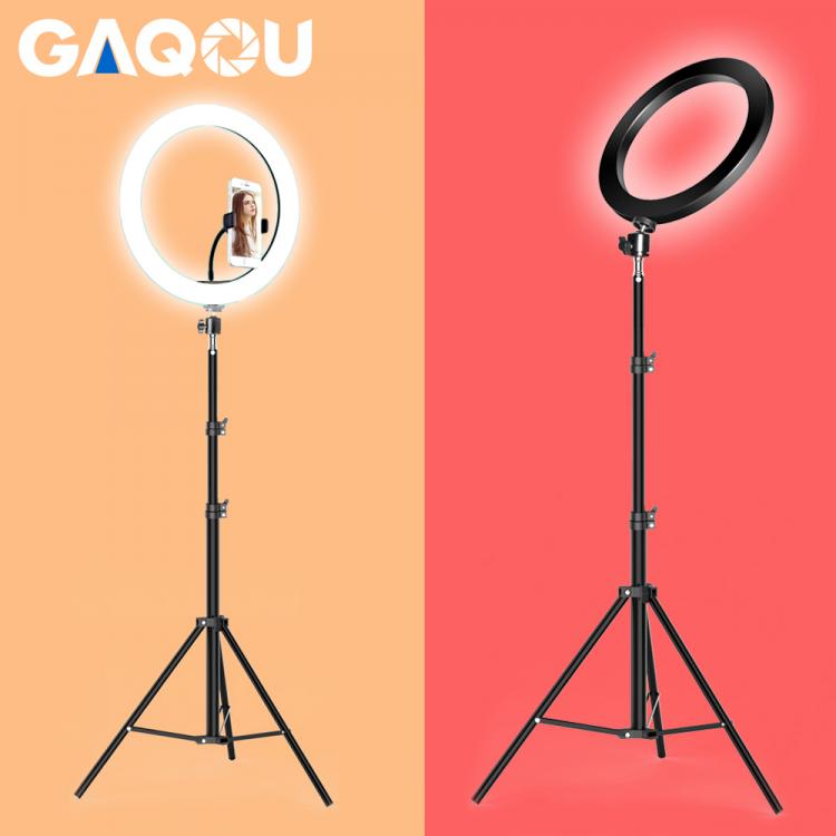all in one place מצלמות ונלווים Dimmable LED Ring Light Camera Studio Photography Video Makeup Ringlight Lamp for Youtube Tik Tok Selfie Phone with Tripod Stand