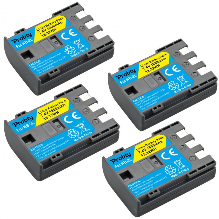 all in one place מצלמות ונלווים 1800mAh NB-2L NB2L NB-2LH NB 2LH NB2LH Digital Camera Battery For Canon Rebel XT XTi 350D 400D G9 G7 S80 S70S30 L10