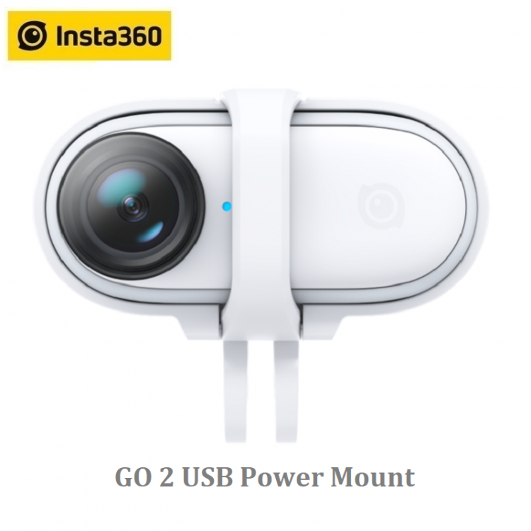 all in one place מצלמות ונלווים Insta360 GO2 USB Power Mount  For Insta 360 GO 2 Sport Camera Original Accessoies