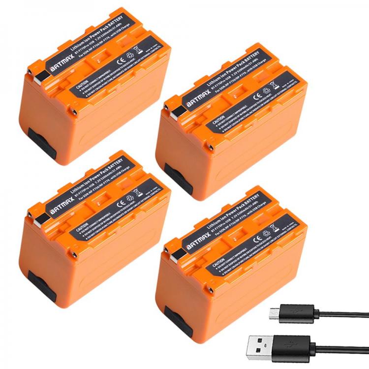 all in one place מצלמות ונלווים 5200mAH USB Output NP-F750 F730 F770 Battery LED Power Indicator for Sony NP F960 F970 NP-F550 CCD-TRV58 V1J z1
