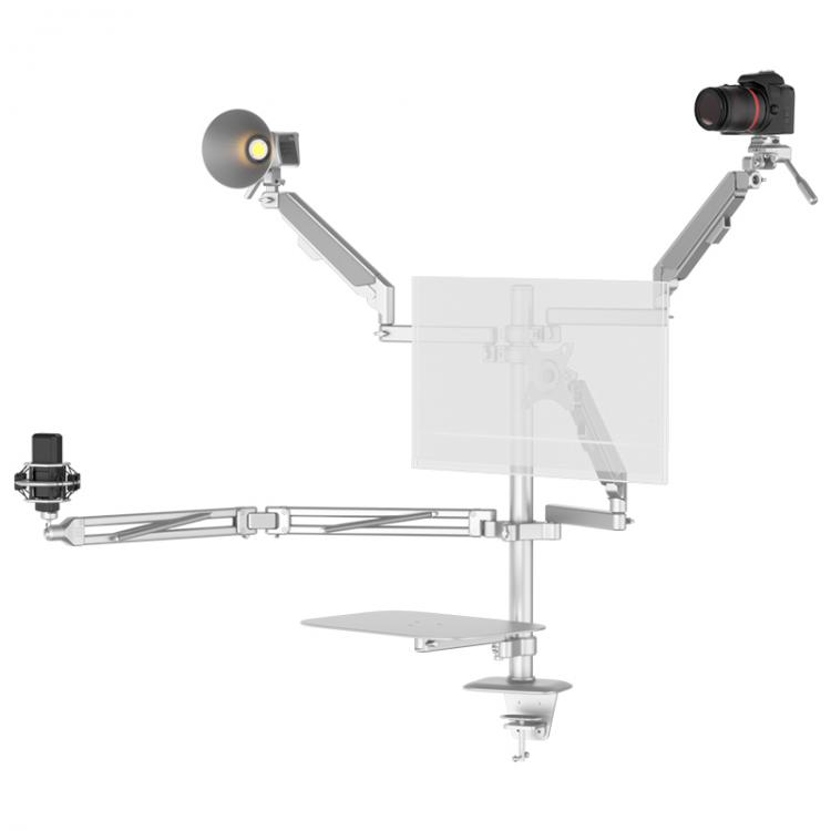 all in one place מצלמות ונלווים Ulanzi FALCAM Geartree Desktop Set Studio Setup Tiktok Short Video Live Room Set Light Microphone Metal Bracket Adjustable Arm