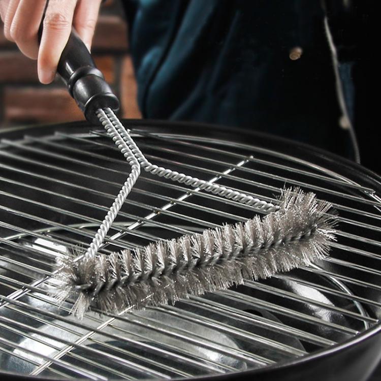 all in one place חצר וגינה Kitchen Accessories BBQ Grill Barbecue Kit Cleaning Brush Stainless Steel Cooking Tools Barbecue Gadgets Accessories Brushes