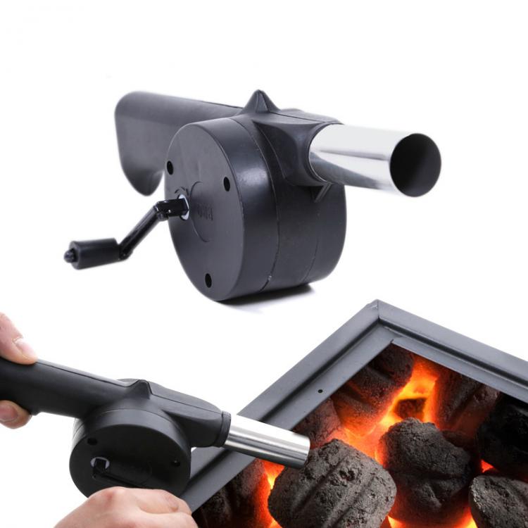all in one place חצר וגינה LMETJMA Hand BBQ Fan Outdoor BBQ Fan Air Blower For Barbecue Picnic Manual Grill BBQ Fan Fire Bellows BBQ Tools KC0266