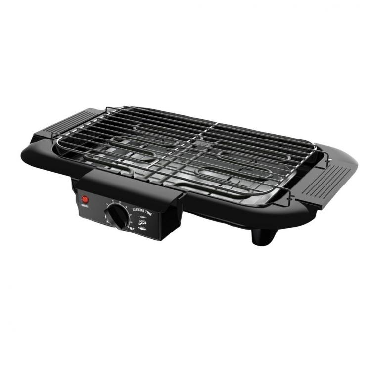 all in one place חצר וגינה Electric BBQ Grill Household Grill Rack Portable Smokeless Barbecue Grill Pan Non-Stick Grilled Meat Pan Kitchen Gadgets
