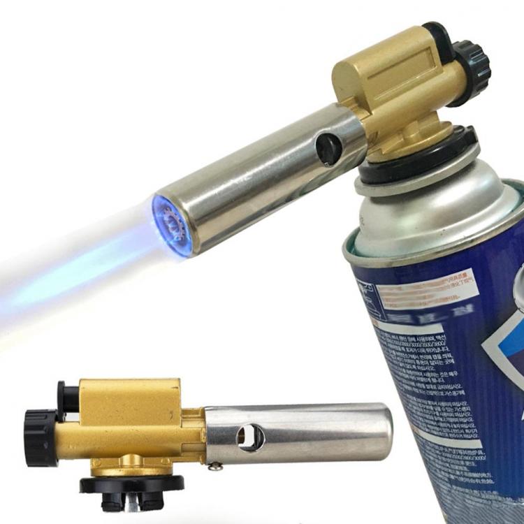 all in one place חצר וגינה Flame Lighter Jet Barbecue Camping Welding Gas Torch Auto Butane Burners Ignition Gas Lighters BBQ Tools
