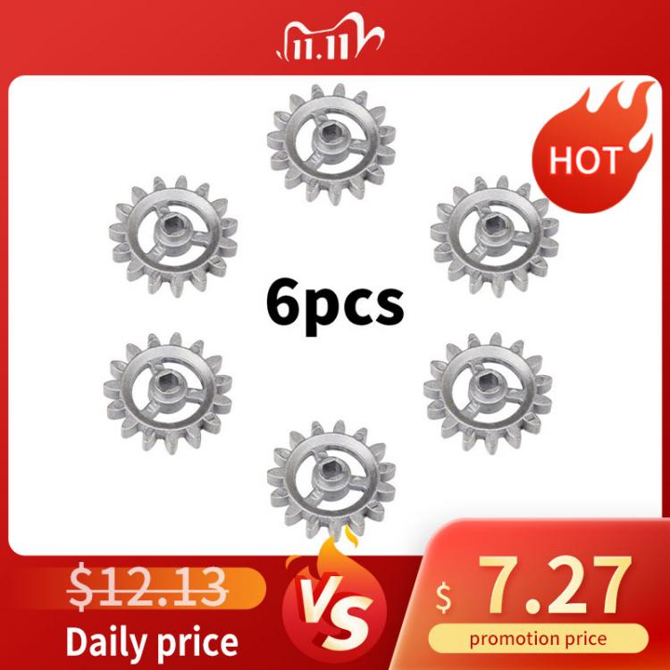 all in one place חצר וגינה 6PCS DIY Rotating Gears Frame Gear Automatic Barbecue Tool Accessories Electric Motor Gears For All Kinds Flat Baking Needles