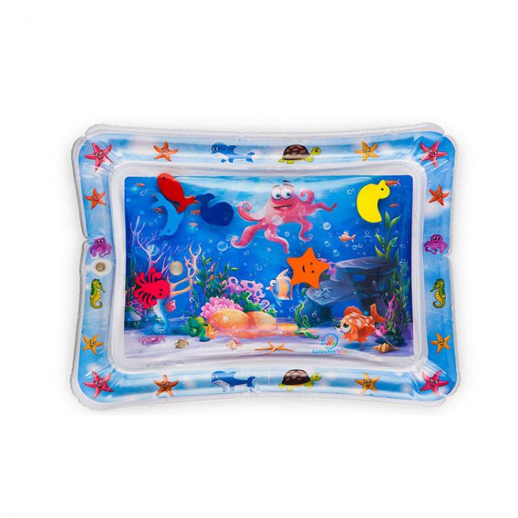 all in one place חצר וגינה Baby Kids Water Play Mat Toys Inflatable Thicken Infant Tummy Time Activity Playmat Toddler for Baby Fun Activity Play Center