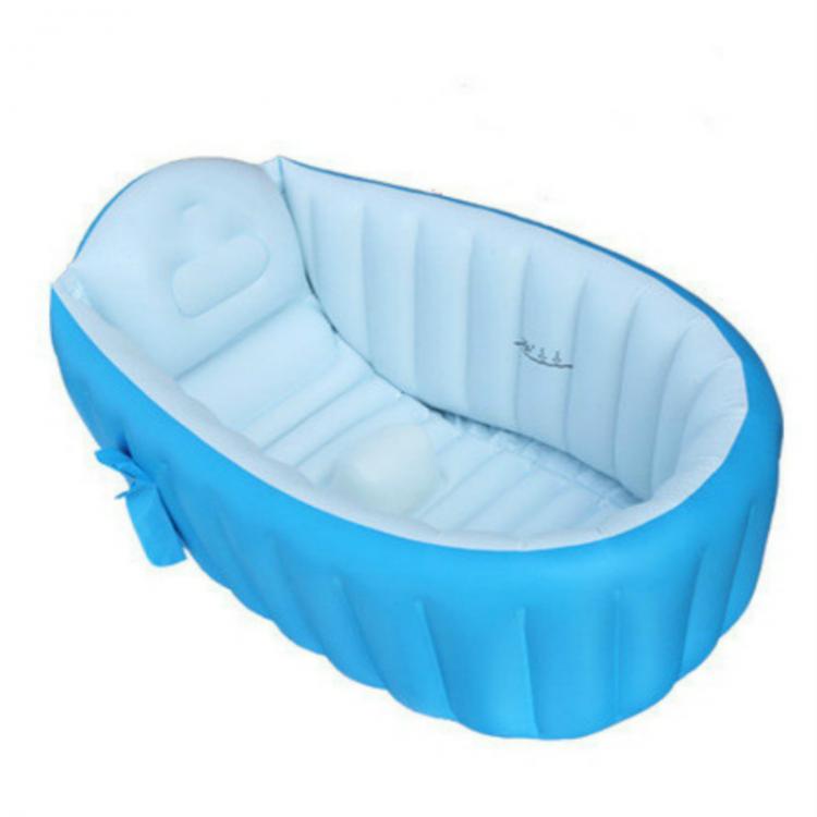 all in one place חצר וגינה 2019 Baby Bath Kids Bathtub Portable Inflatable Safety Thickening Washbowl Baby Bath for Newborn keep warm Swimming Pool