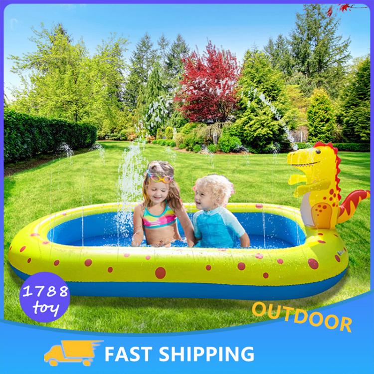 all in one place חצר וגינה 170Cm Rectangular Inflatable Swimming Pool Alberca Bathing Tub Indoor Outdoor Summer Large Swimming Pools for Kids Children Baby