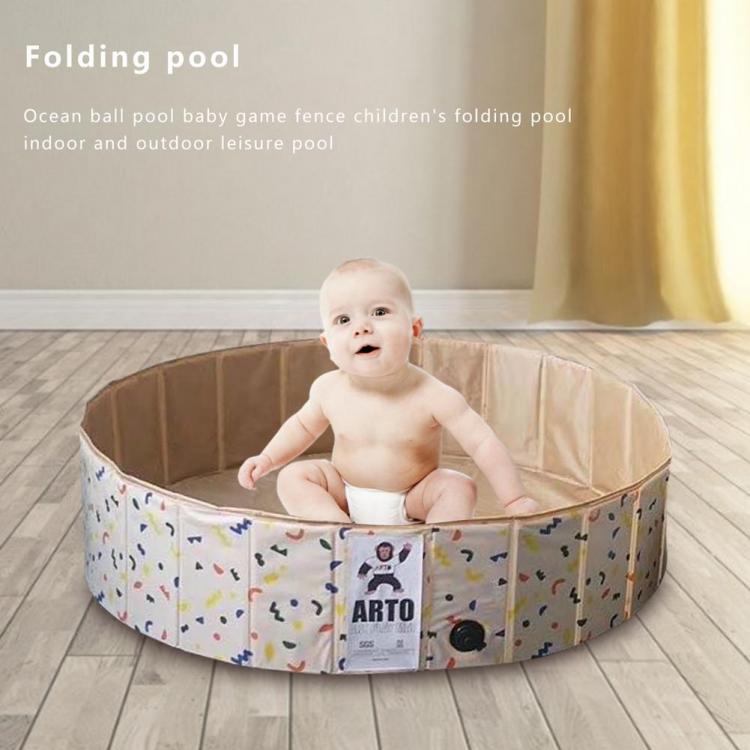 all in one place חצר וגינה Foldable Kiddie Pool Portable PVC Bathing Tub Ocean Ball Pool Baby Game Fence Children's Swimming Pool Indoor Outdoor Pool