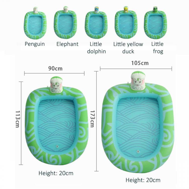 all in one place חצר וגינה 173/113cm Children Inflatable Pool Bathing Tub Baby Kid Home Outdoor Large Swimming Pool Inflatable Boat Swimming Pool