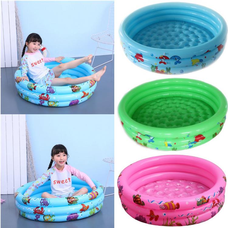 all in one place חצר וגינה 1Set Baby Infants Inflatable Swimming Pool Kids Round Safety Swim Pool for Toddler Summer Use Supplies