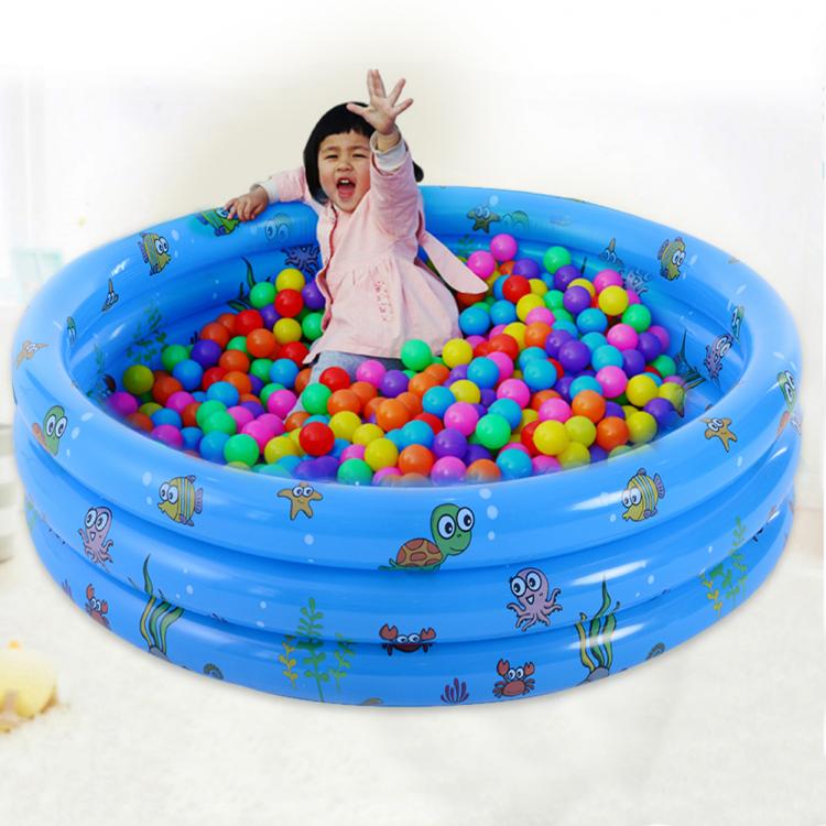 all in one place חצר וגינה Children Inflatable Swimming Pool PVC Kids Bathing Tub Fun Outdoor Water Play Basin Toys Ocean Balls Container
