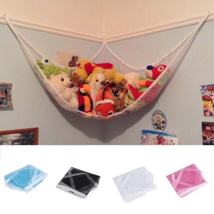all in one place חצר וגינה 1PC 4 Colors S/M/L Cute Children Bedroom Toys Hammock Net Stuffed Animals Toys Hammock Net Organize Storage Mesh Holder