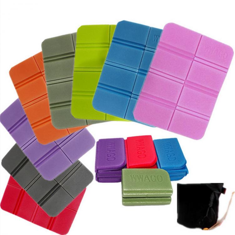 all in one place חצר וגינה Portable Outdoor Folding Chair Ultra Light Camping Mat EVA Waterproof Foam Seat Pad Moisture-proof Picnic Beach Chair Cushion