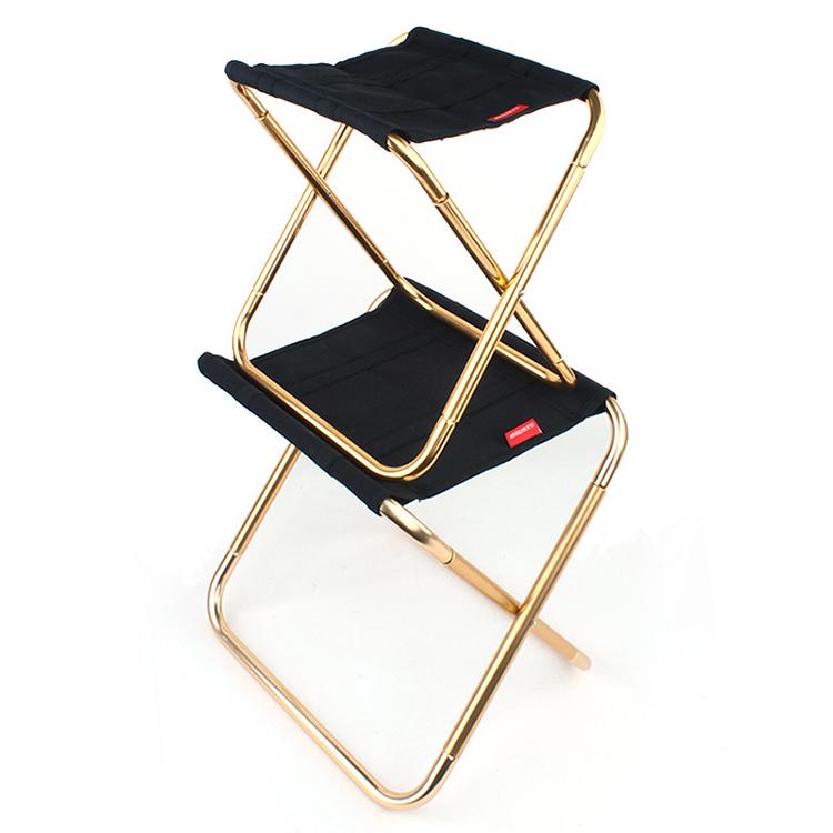 all in one place חצר וגינה Portable Folding Beach Chairs Foldable Stool for Outdoor Fishing Hiking BBQ Picnic Lightweight Aluminum Alloy Oxford Seat