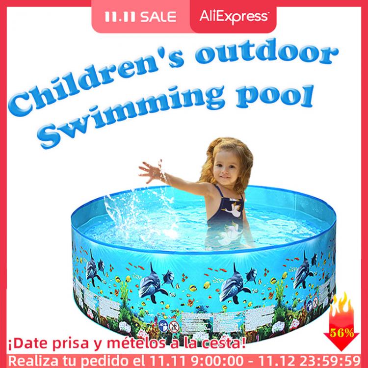 all in one place חצר וגינה PVC Baby Inflatable Safety Children Bathing Pool Inflatable Swimming Pool for Kids Round Swimming Pool Outdoor Indoor Water Play