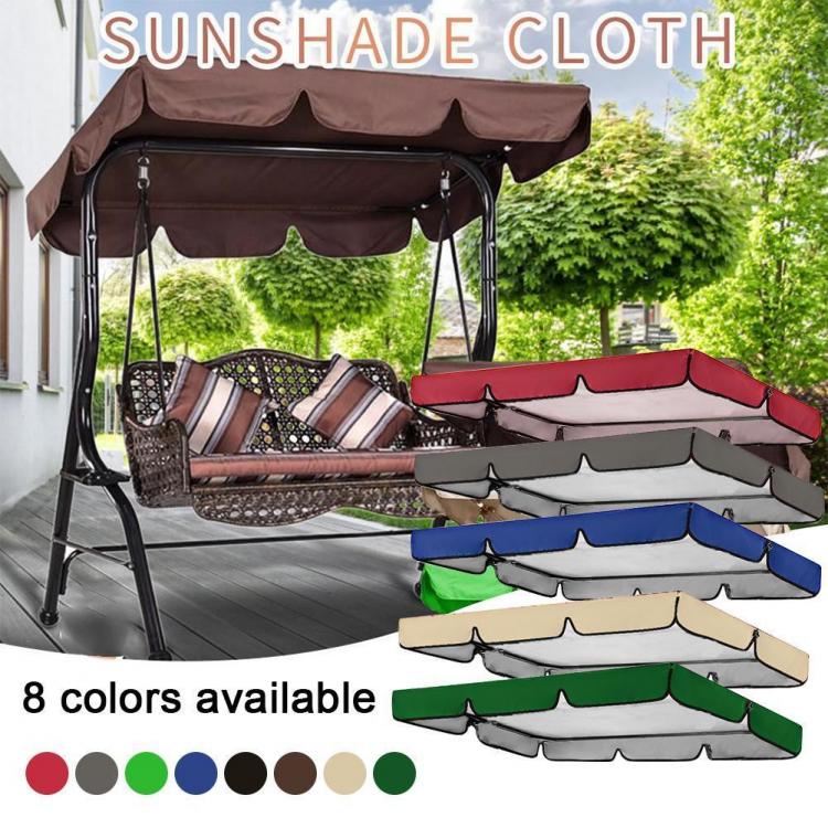 all in one place חצר וגינה 2021 New Gardening Swing Shed Cover Ceiling Outdoor Waterproof Awning Sunshade Top Canopy Cover Home 164*114*15cm