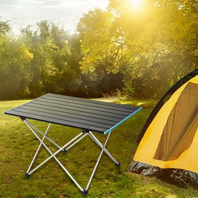 all in one place חצר וגינה Outdoor FoldableTable Portable Camping Desk For Ultralight Aluminium Hiking Climbing Fishing Picnic Folding Tables