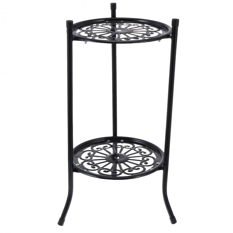 all in one place חצר וגינה 1pc Home Modern Style Iron Art Flower Pot Stand Flower Pot Organizer Room Rack