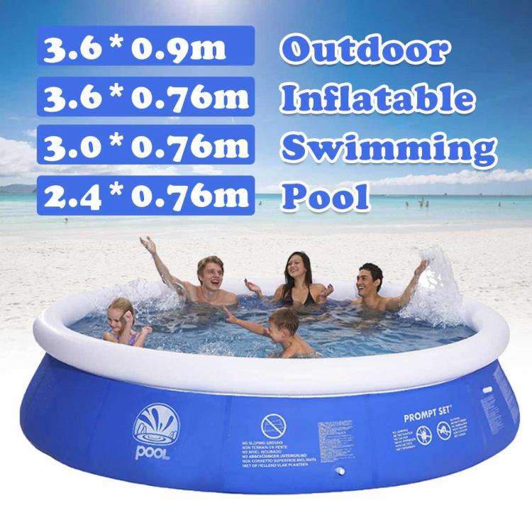 all in one place חצר וגינה Thickened PVC Family Play Pool for Kids Adults Large Inflatable Swimming Pool for Summer Water Game Padding Pool