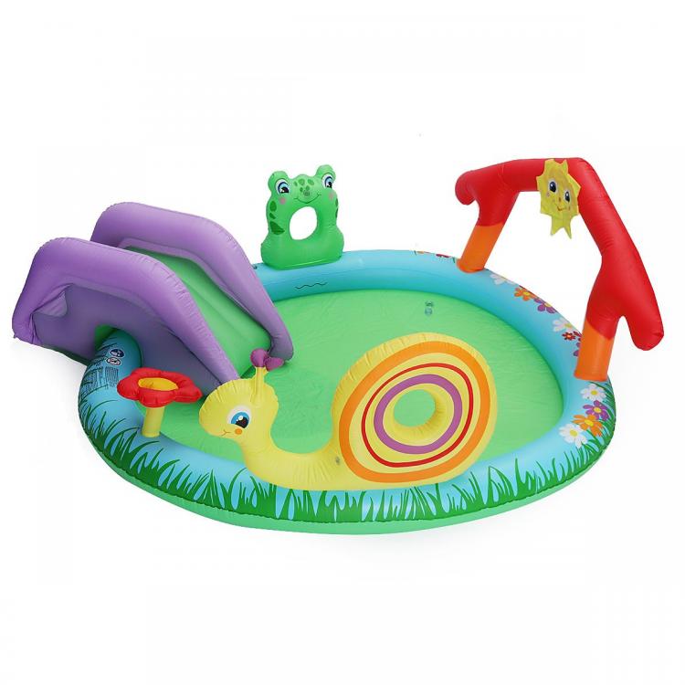 all in one place חצר וגינה Kids Inflatable Water Spray Pad Round Water Splash Play Pool Playing Sprinkler Mat Yard Outdoor Fun PVC Swimming Pools