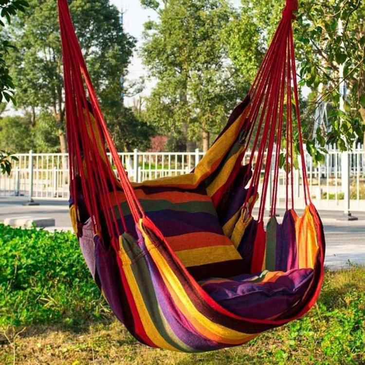 hanging a hammock chair on porch