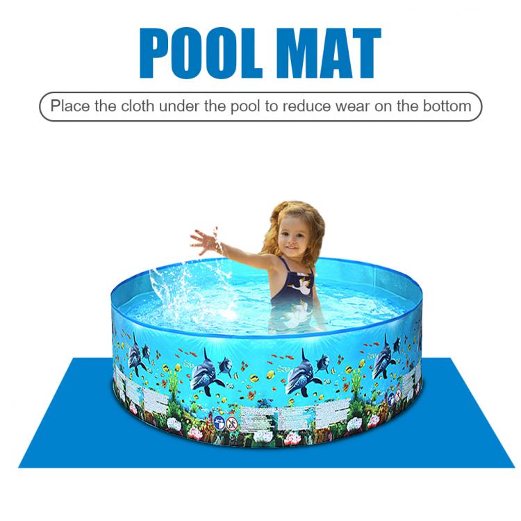 all in one place חצר וגינה Swimming Pool Rectangle Ground Cloth Lip Cover Dustproof Floor Cloth Mat Cover For Outdoor Villa Garden Pool Accessories