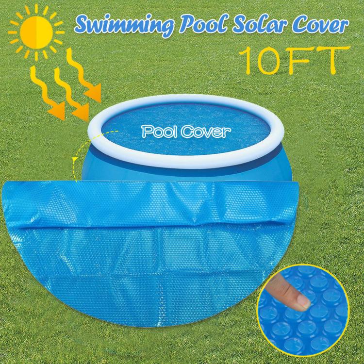 all in one place חצר וגינה Round Pool Cover Protector 10/6/5/4ft Foot Above Ground Blue Protection Swimming Pool Waterproof Rainproof Dust Cover New