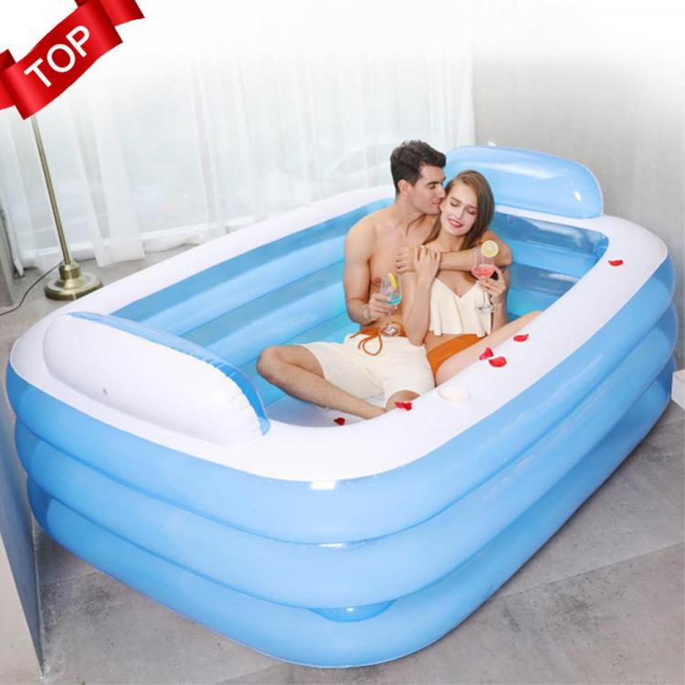 all in one place חצר וגינה 150/180CM Inflatable Swimming Pool PVC Thickened 3-Ring Paddling Pool Bathing Tub Summer Swimming Pool For Adult Kids piscina
