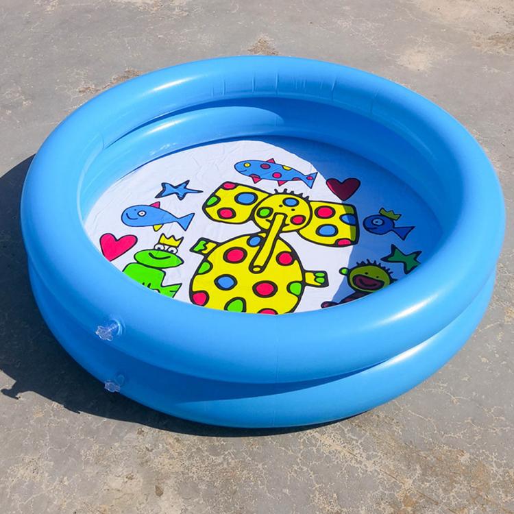 all in one place חצר וגינה 1PC 65X65CM Baby Swimming Pool Child Summer Kids Water Toys Inflatable Bath Tub Round Lovely Animal Printed Pool